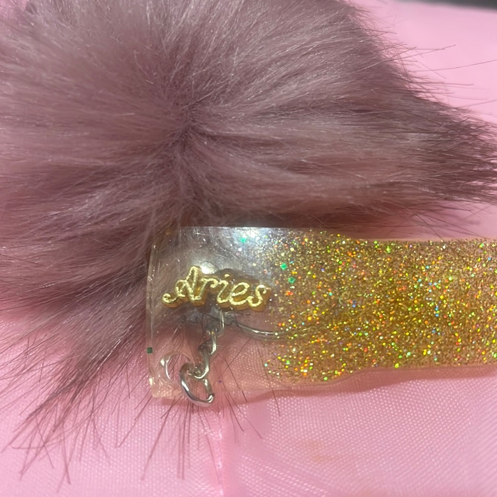 Aries key chain